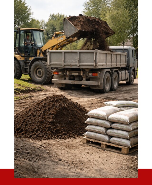 Почвогрунт в Сарове с доставкой от 3333 р. за куб | ПРОНЕРУДСро