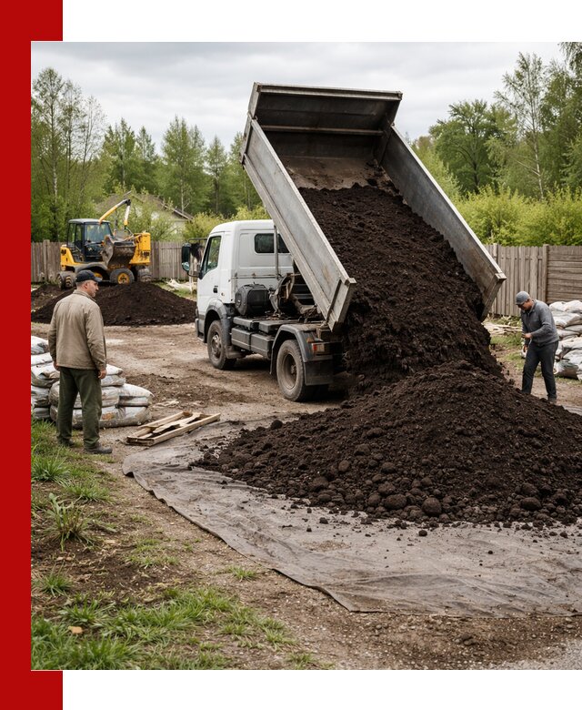 Доставка качественного почвогрунта в Сарове оптом и в розницу