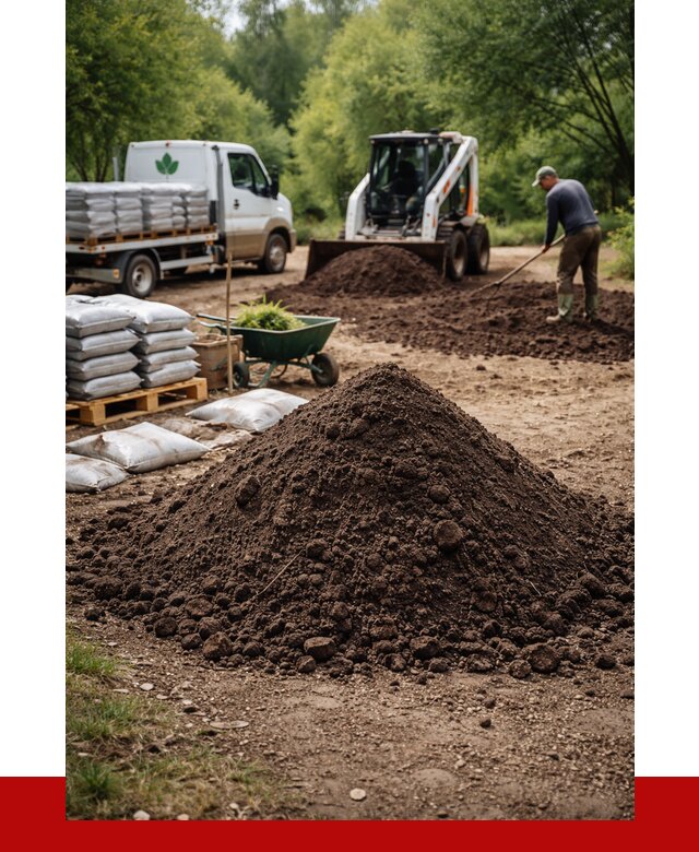 Грунт для озеленения с доставкой в Сарове от 1875 р. | ПРОНЕРУДСро