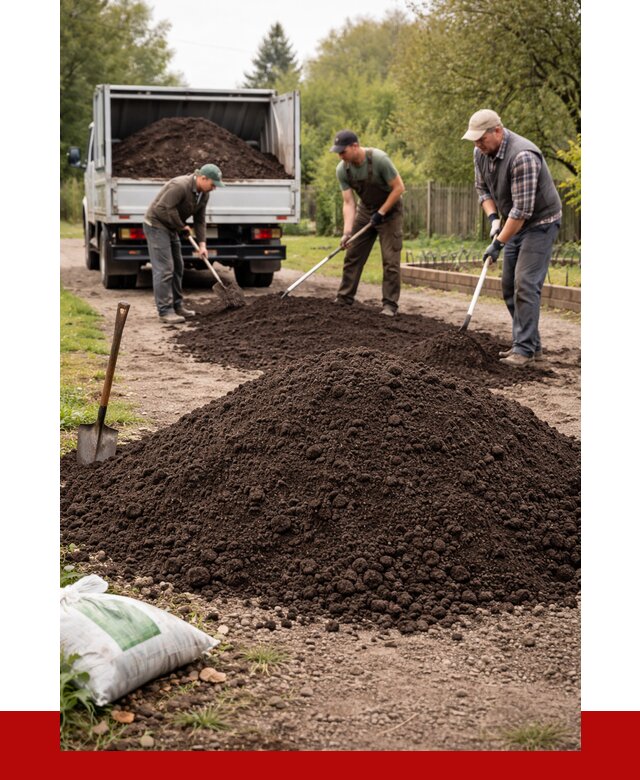 Купить землю для огорода в Сарове от 3333 р./куб | ПРОНЕРУДСро