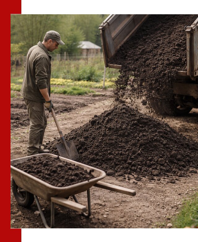 Доставка качественной земли для огорода в Сарове