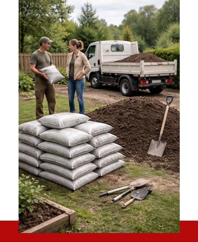 Садовая земля в Сарове от 1250 р. с доставкой оптом | ПРОНЕРУДСро