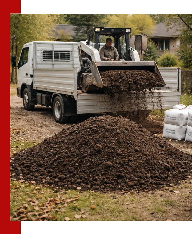 Доставка садовой земли в больших объёмах в Сарове