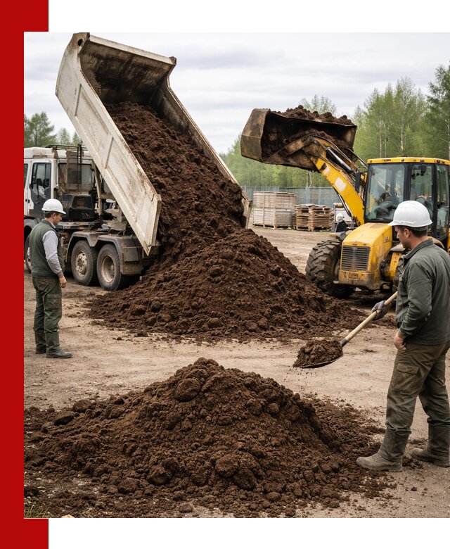 Доставка торфа оптом и в мешках в Сарове