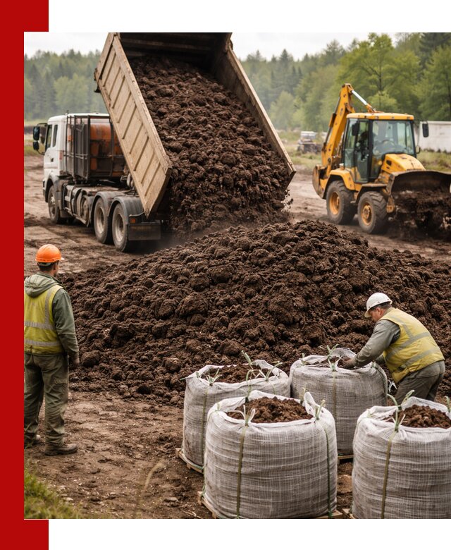 Доставка нейтрального торфа в Сарове оптом и в розницу