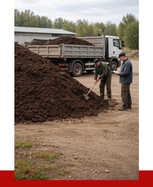 Кислый торф в Сарове с доставкой от 1250 р. за куб | ПРОНЕРУДСро