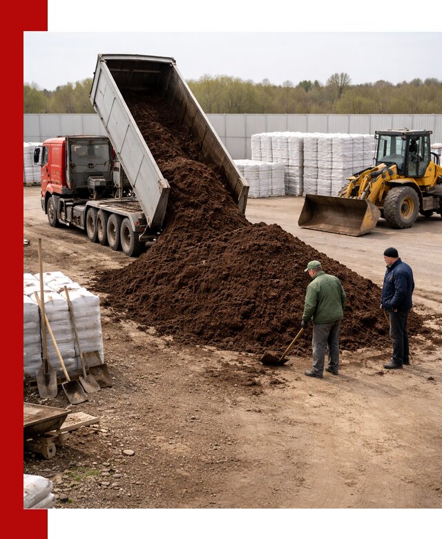 Доставка торфяных смесей оптом и в розницу в Сарове