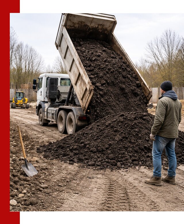 Доставка чернозема навалом в Сарове быстро и выгодно