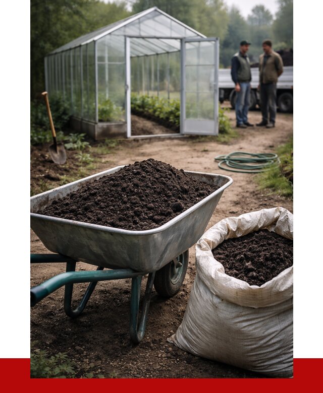 Чернозем для теплицы в Сарове с доставкой от 1562 р. | ПРОНЕРУДСро