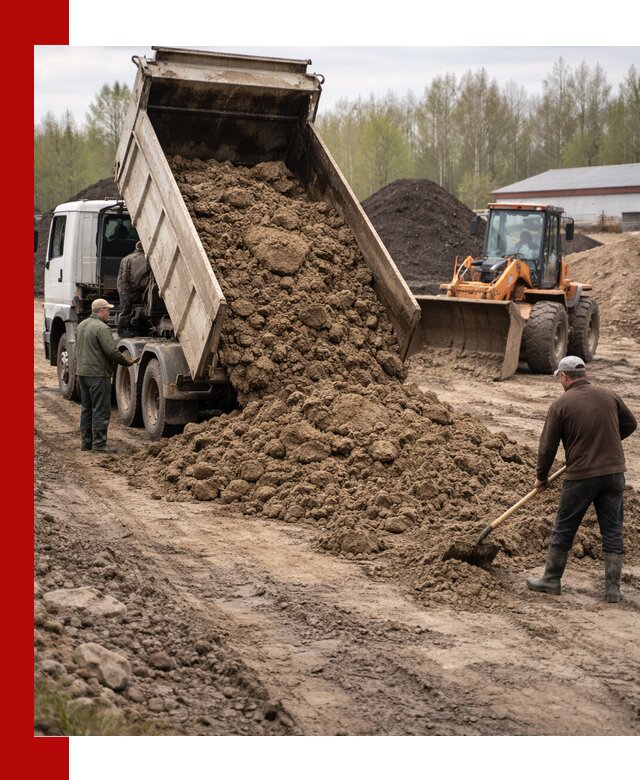 Доставка глин и суглинков в Сарове оптом и вкрай