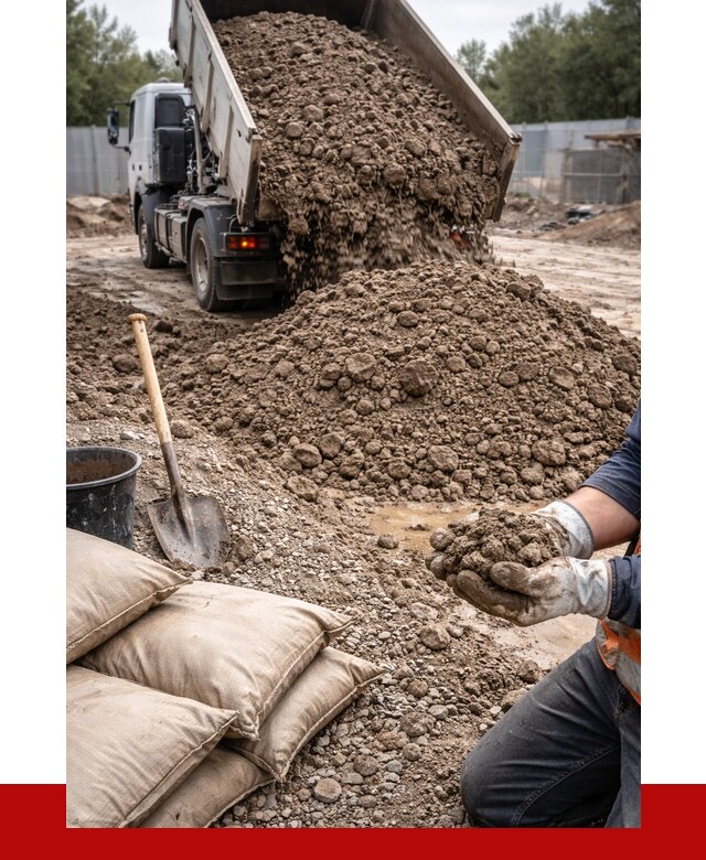 Купить глина для засыпки в Сарове от 1250 р. за куб | ПРОНЕРУДСро