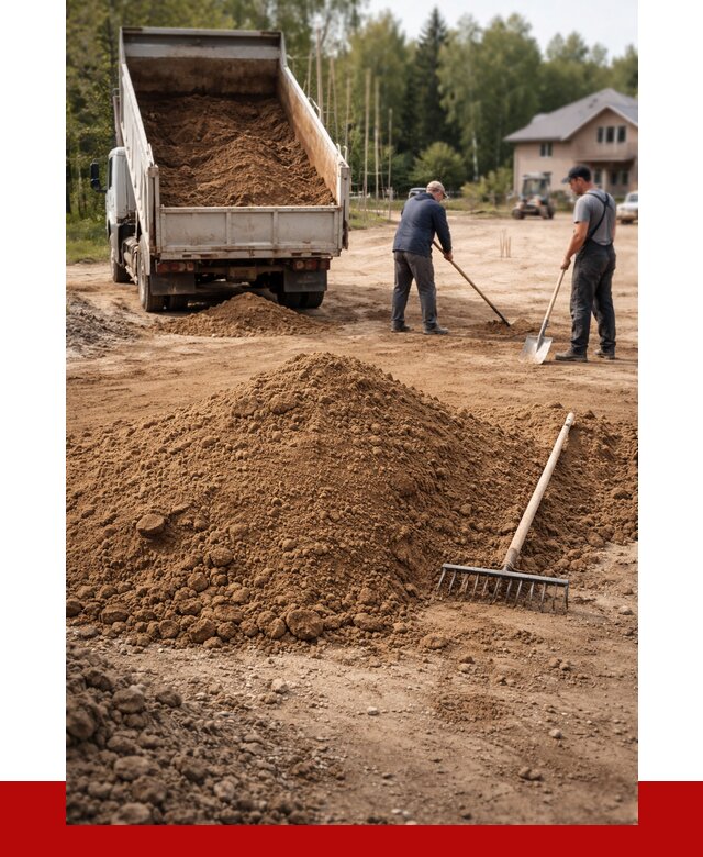 Суглинок для планировки в Сарове с доставкой от 4374 р. | ПРОНЕРУДСро