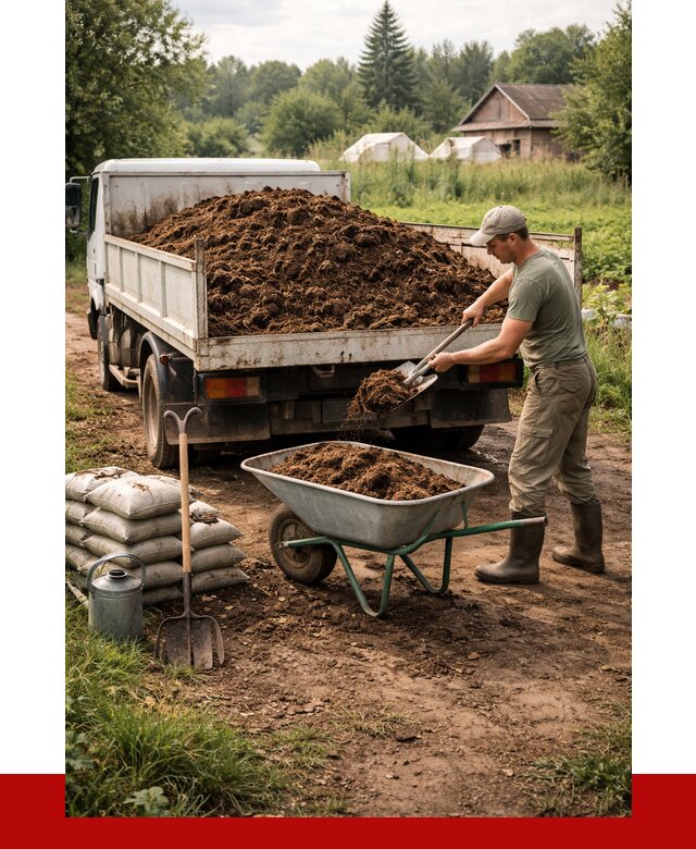 Купить коровий навоз с доставкой в Сарове от 1875 р. | ПРОНЕРУДСро