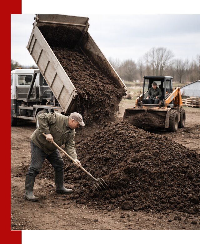 Доставка и продажа перегноя в Сарове быстро и дешево