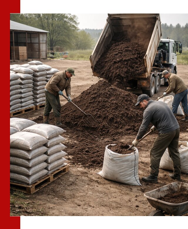 Доставка компоста оптом и в розницу в Сарове