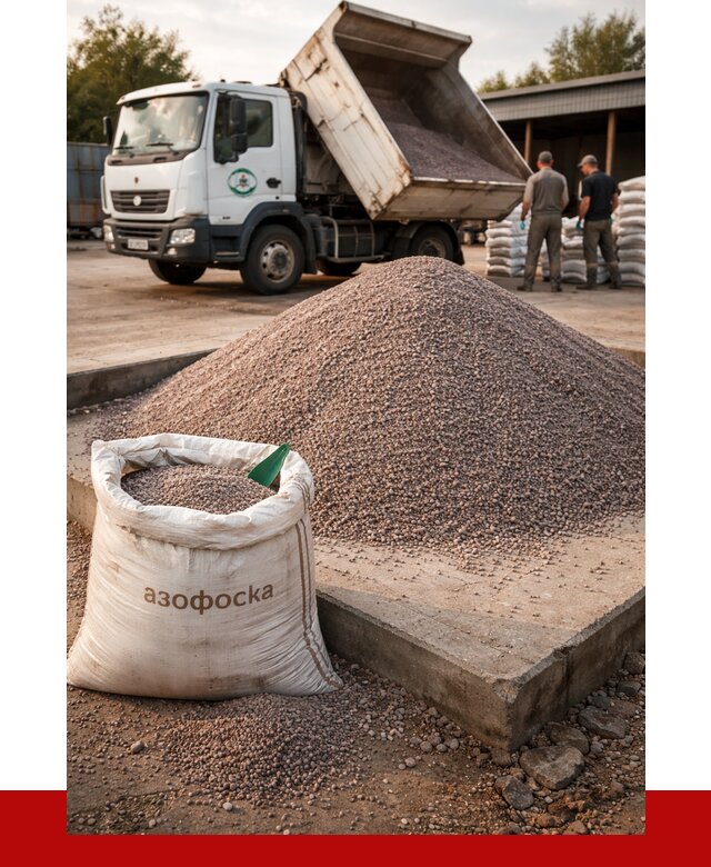 Купить азофоска в Сарове с доставкой от 1250 р. за куб | ПРОНЕРУДСро