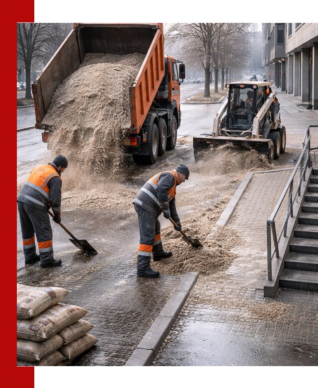 Поставка противогололедных материалов в Сарове