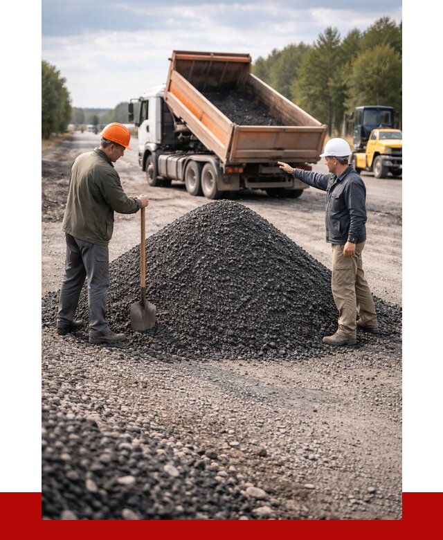 Купить асфальтовую крошку для дорог в Сарове от 4374 р. | ПРОНЕРУДСро