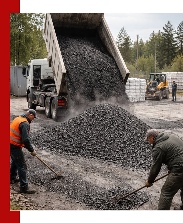 Доставка и продажа асфальтного гранулята в Сарове
