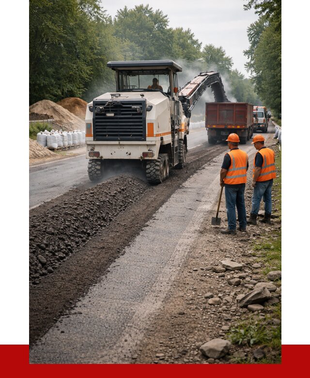 Фрезерованный асфальт в Сарове от 2291 р./куб. | ПРОНЕРУДСро
