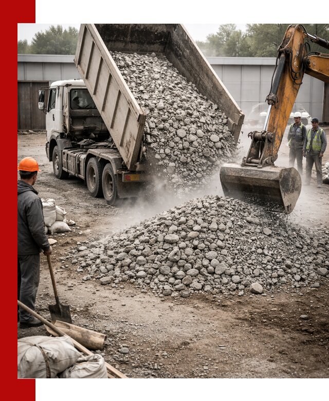 Доставка дробленого бетона в Сарове оптом и в розницу