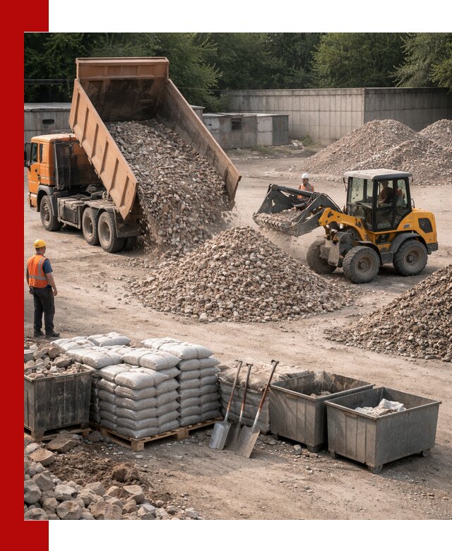 Вторичные материалы для отсыпки в Сарове — поставка и доставка