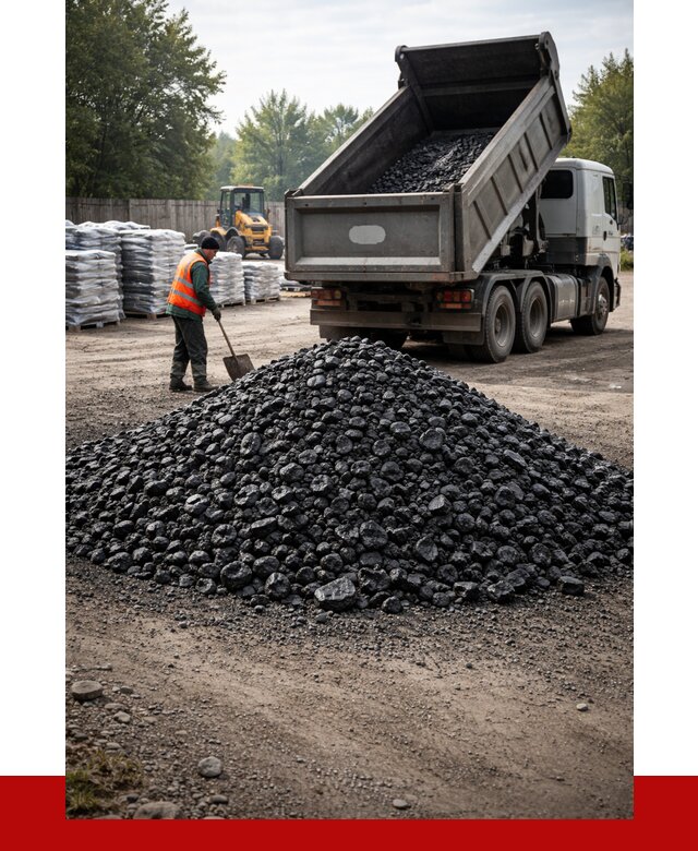 Купить уголь орех в Сарове с доставкой от 7811 р. | ПРОНЕРУДСро