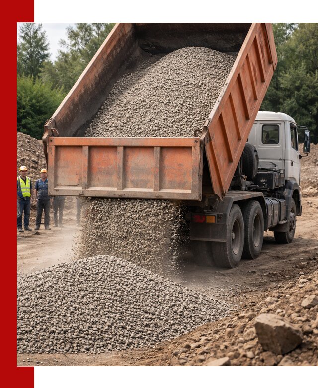 Доставка сыпучих материалов самосвалом в Сарове быстро и надежно