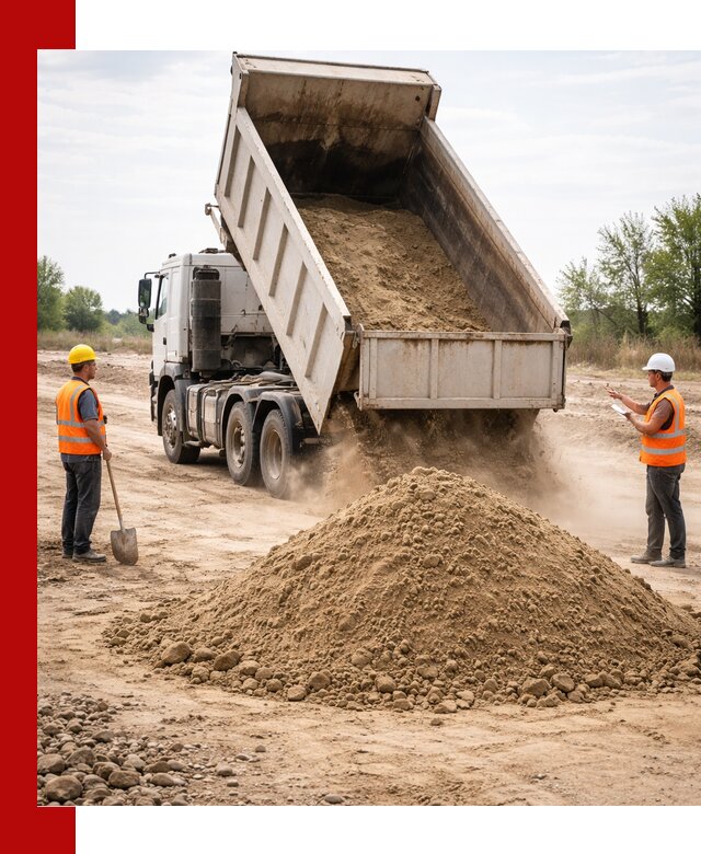 Доставка самосвалом 15 кубов в Сарове за город и по городу