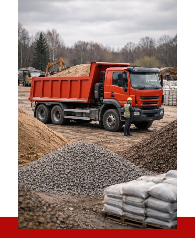 Доставка самосвалом 25 кубов в Сарове от 7811 р. | ПРОНЕРУДСро