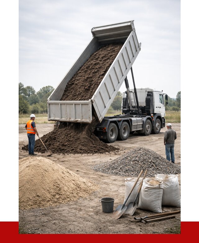 Доставка самосвалом 30 кубов в Сарове от 8853 р. | ПРОНЕРУДСро