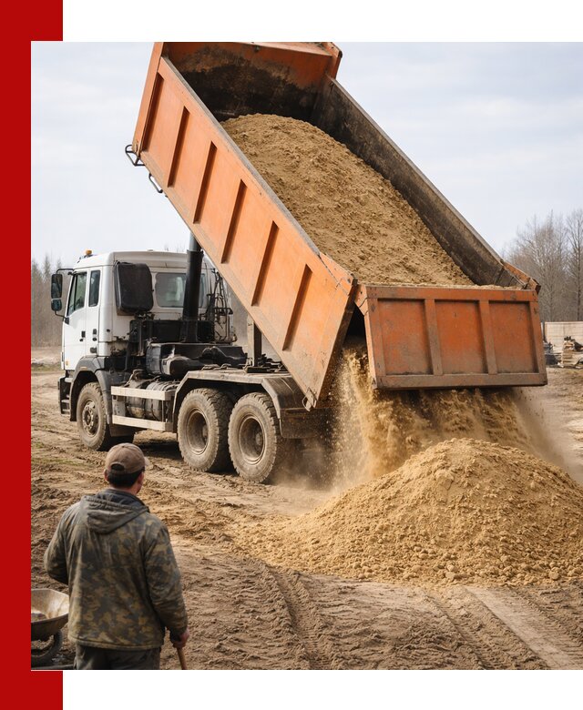 Аренда самосвала 20 тонн для перевозки грузов в Сарове
