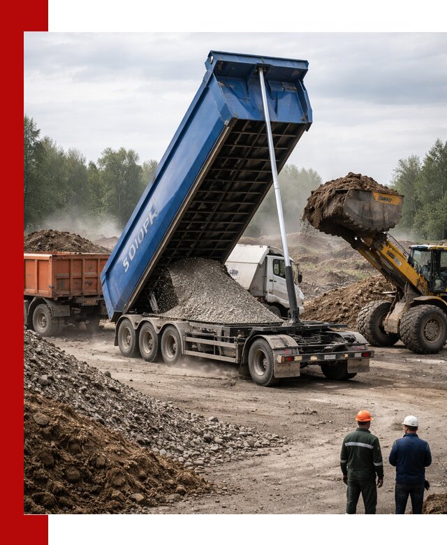 Аренда тонар 40 тонн в Сарове с доставкой материалов