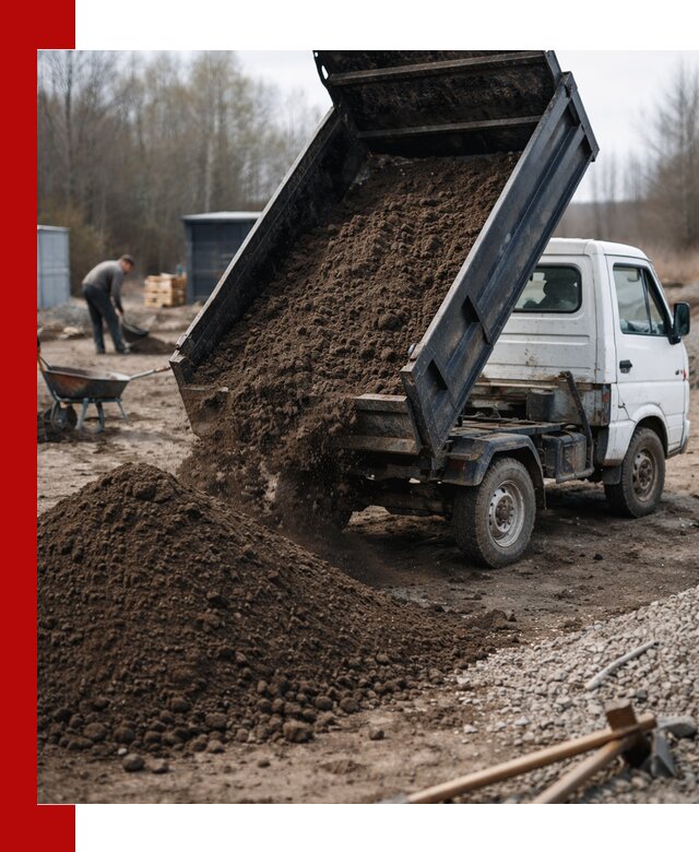 Аренда минисамосвала в Сарове для доставки сыпучих материалов