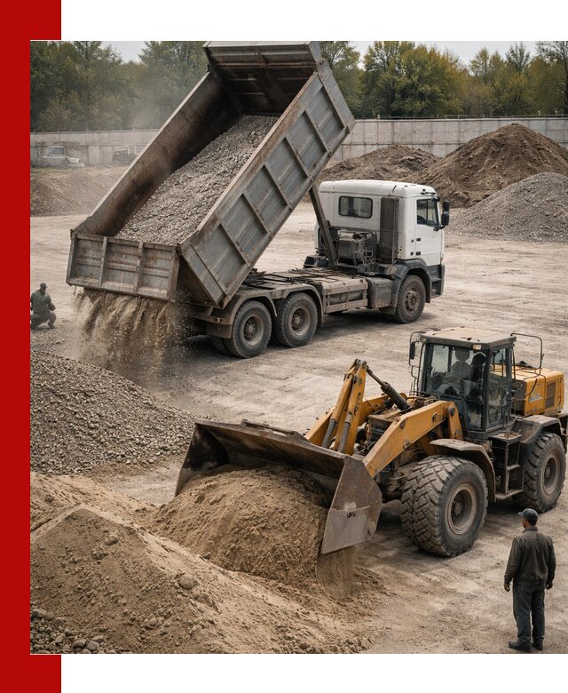 Перевозка сыпучих грузов самосвалами и бортовыми в Сарове