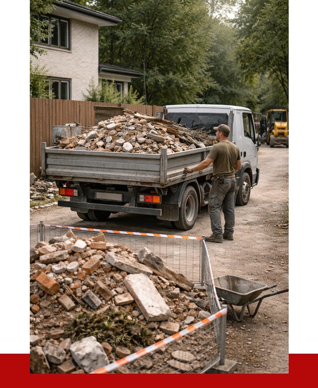 Вывоз строительного мусора с погрузкой в Сарове от 7811 р | ПРОНЕРУДСро