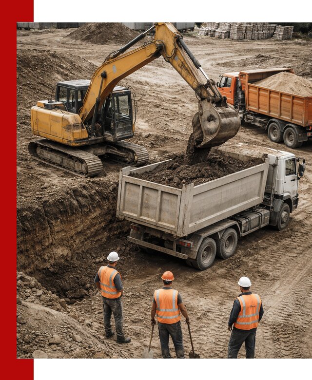 Разработка грунта для строительства и благоустройства в Сарове