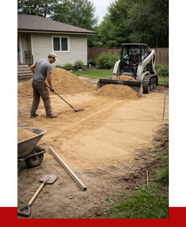 Отсыпка участка песком в Сарове, от 2604 р., ПРОНЕРУДСро