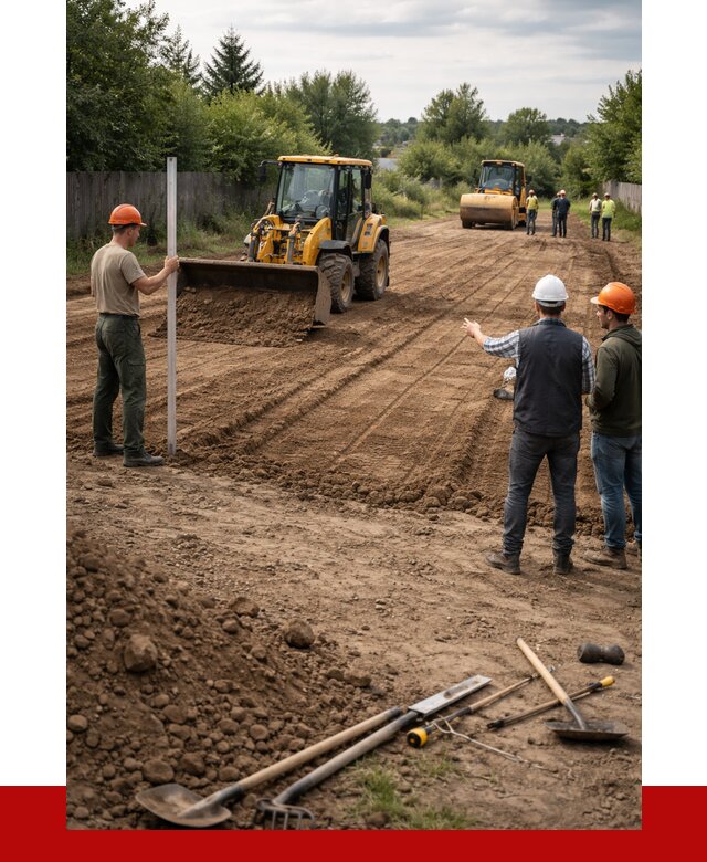 Планировка участка грунтом в Сарове от 4687 р ПРОНЕРУДСро