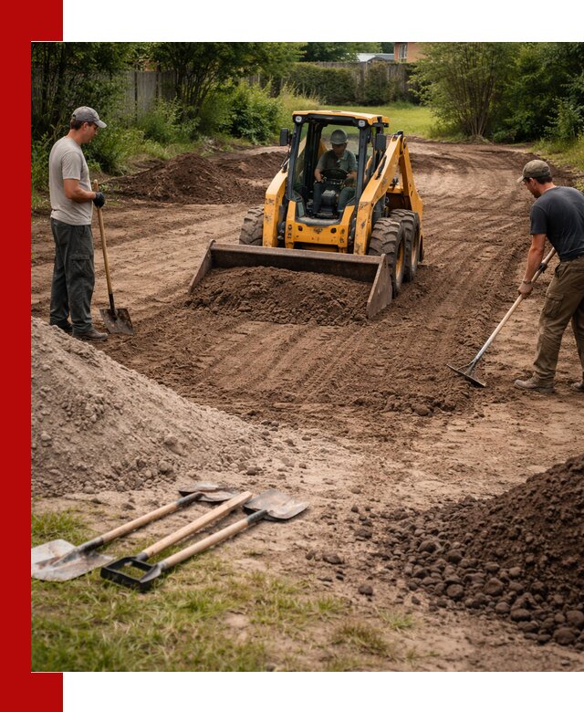 Планировка участка грунтом с вывозом и доставкой в Сарове
